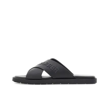 FERRAGAMO Crossover strap Leather Sandals