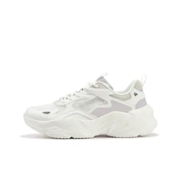 361° Ode MONO Yarn Edition Slip Resistant, Abrasion Resistant, Breathable Low Top Casual Shoes Women's White Purple