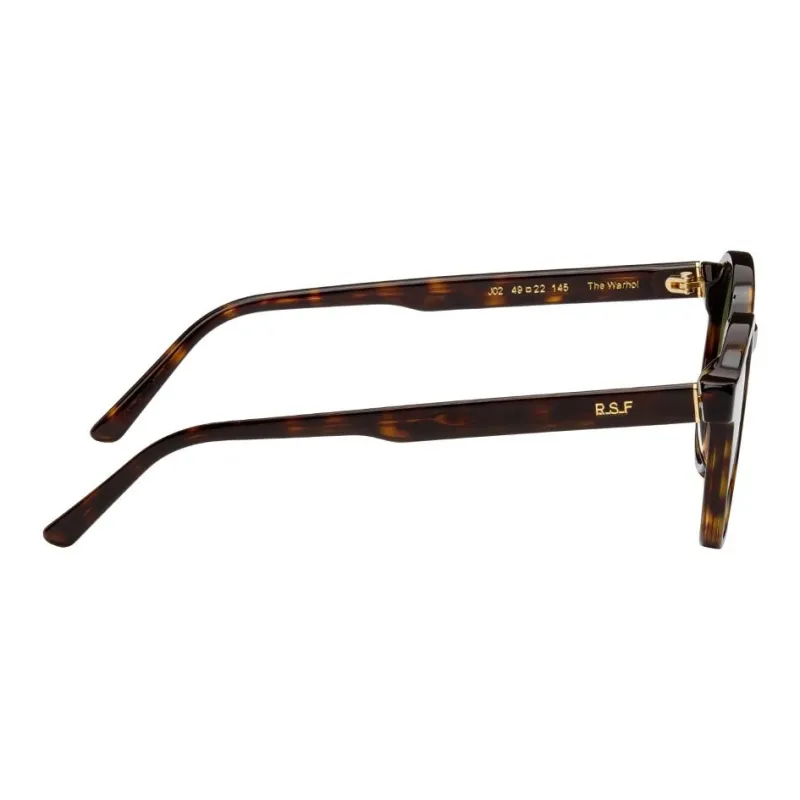 Retrosuperfuture Acetate Round Sunglasses Men's Tortoiseshell-1