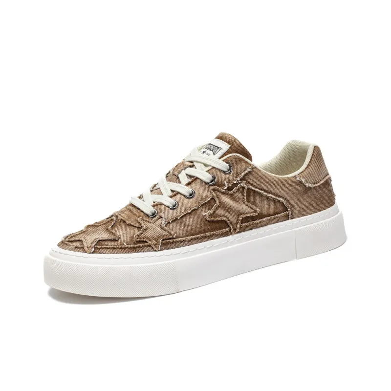 Skate Park Anti-Slip And Wear-Resistant Height Increasing Low-Top Skateboard Shoes Men's-24