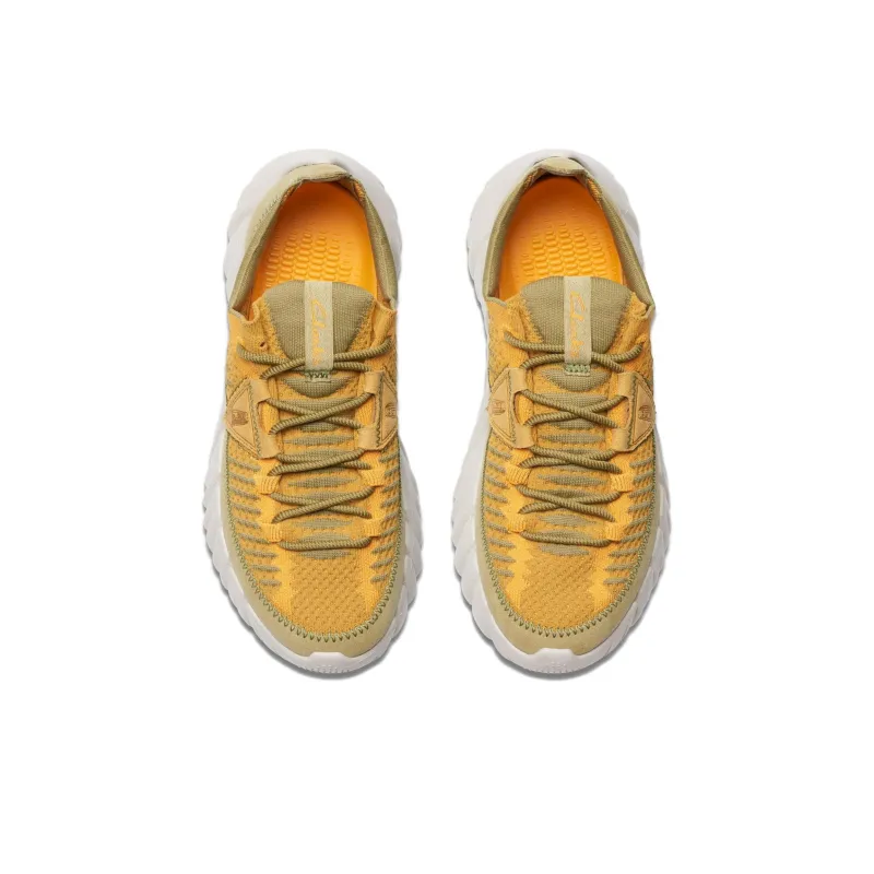 Clarks Low Top Casual Shoes Men's Yellow-3