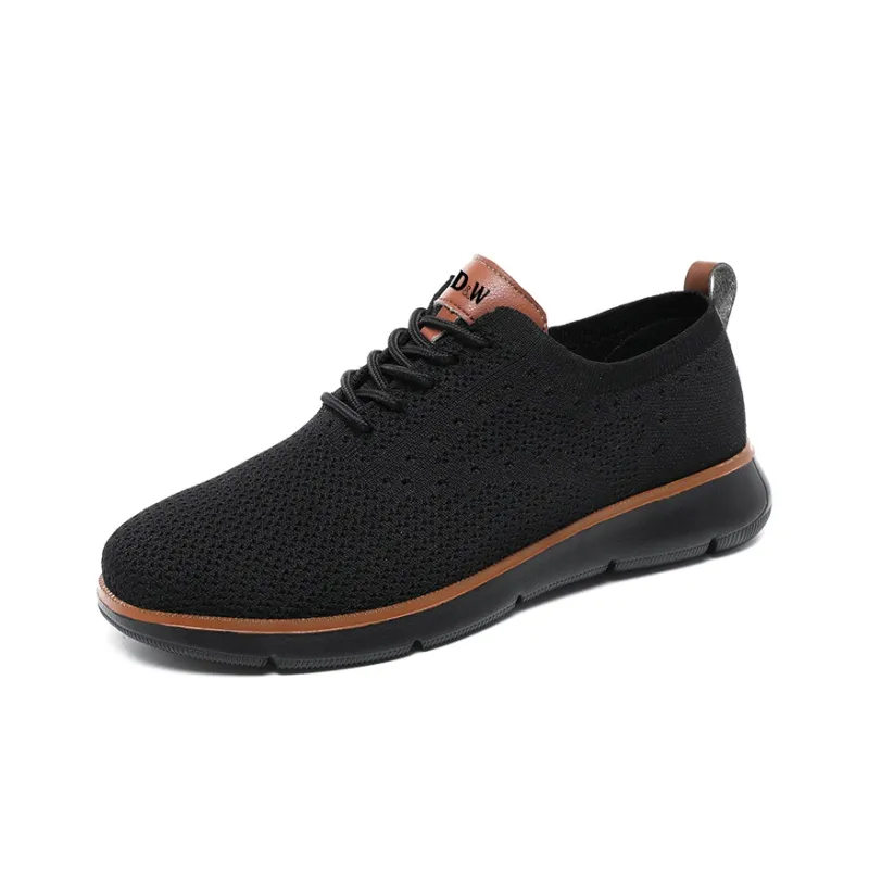 D&W Slip Resistant, Abrasion Resistant, Breathable Low Top Casual Shoes Men's-1