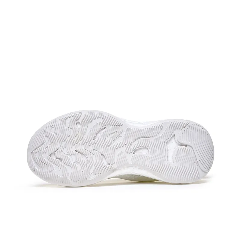 TREEPERI Running Shoes Unisex Low Top White-4