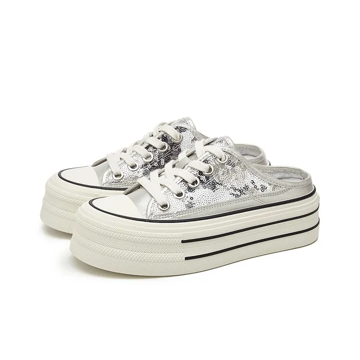 Jin Baichuan Lightweight Coverage Low Top Skateboard Shoes Women's-2