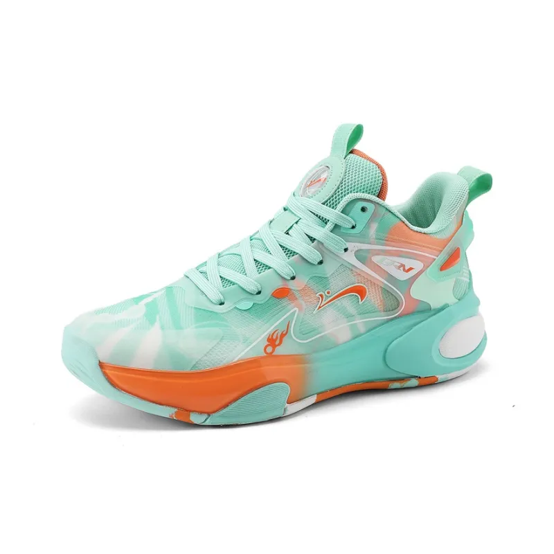 K-bird Grip Impact-Resistant Breathable Mid-Top Basketball Shoes Men's-20