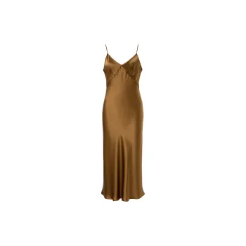 Silk Boundary Nightgown Women's