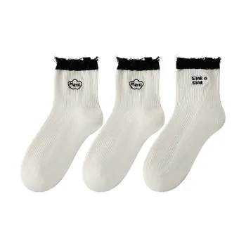 XXLLG Mid-Calf Socks Women's 3 Pack