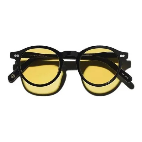 MOSCOT Oval Sunglasses Men's Black