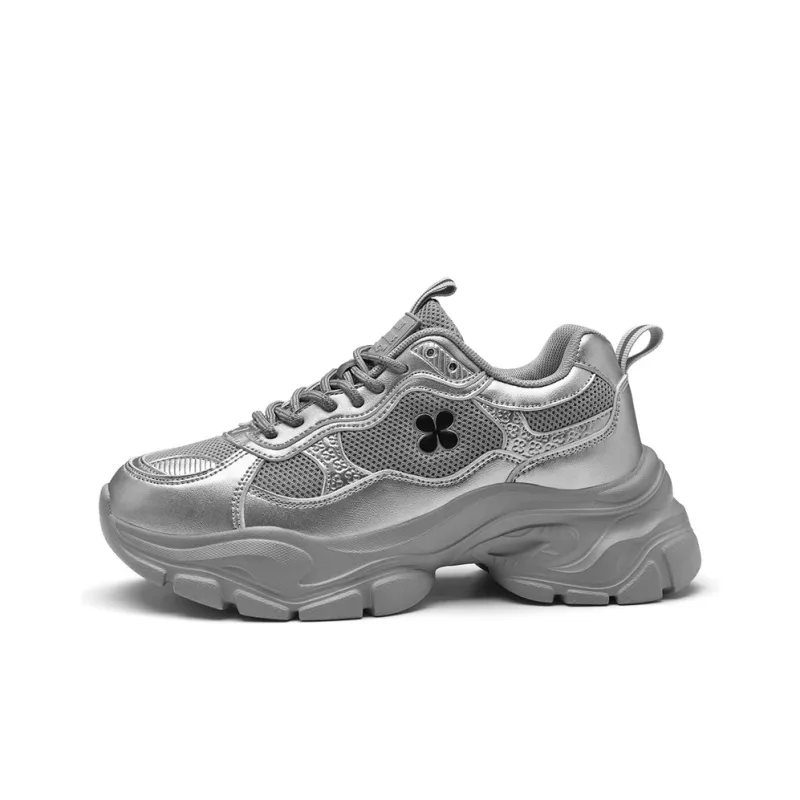 AOKANG Wear-Resistant Slip-Resistant Low-Top Chunky Sneakers Women's-0