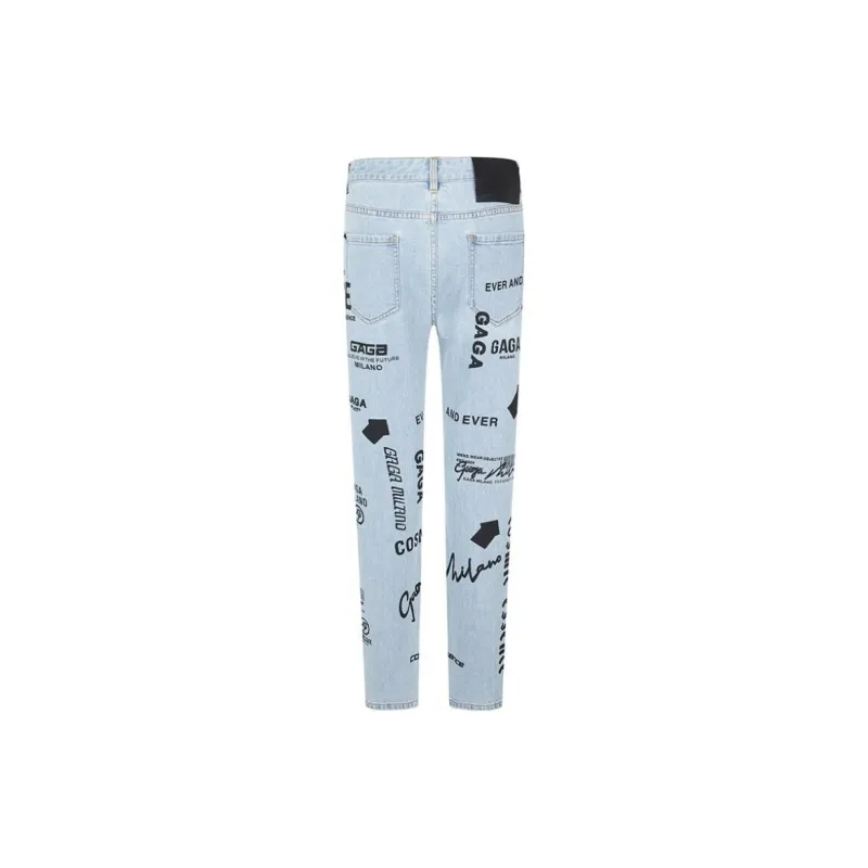 GAGAML Jeans Men Light Blue-1