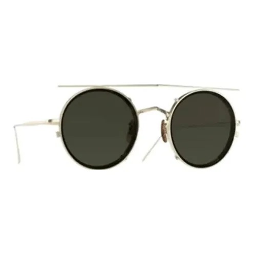Oliver Peoples Aviator Sunglasses Unisex Gold-1