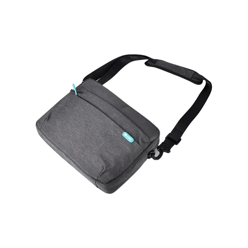 COTECi Oxford Crossbody Bag, Shoulder Bag Unisex Black-2
