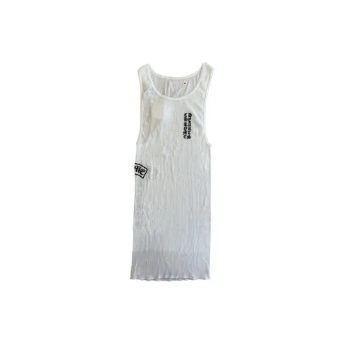 Chrome Hearts Tank Tops Unisex White