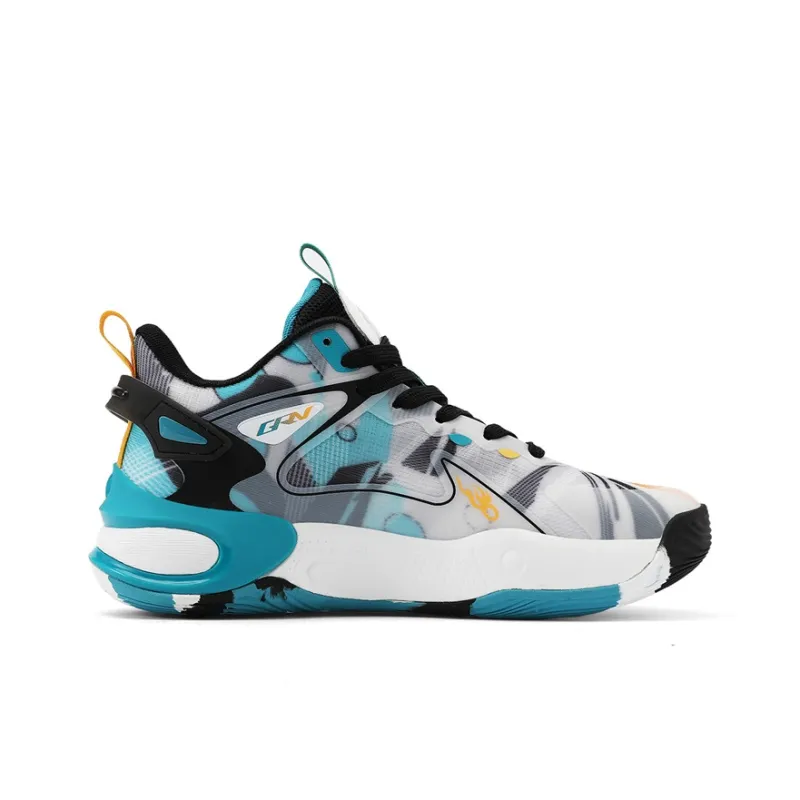 K-bird Grip Impact-Resistant Breathable Mid-Top Basketball Shoes Men's-1