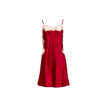 Silk Boundary Nightgown Women's