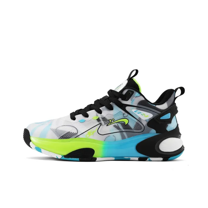 K-bird Grip Impact-Resistant Breathable Mid-Top Basketball Shoes Men's-12