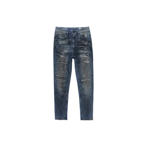 ABLE JEANS Jeans Women's Engine Oil Blue