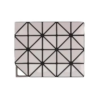 ISSEY MIYAKE Flipper Polyvinyl Chloride Resin Wallets Card Holders Unisex Gray