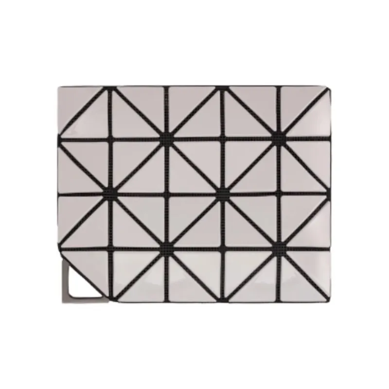 ISSEY MIYAKE Flipper Polyvinyl Chloride Resin Wallets Card Holders Unisex Gray-0