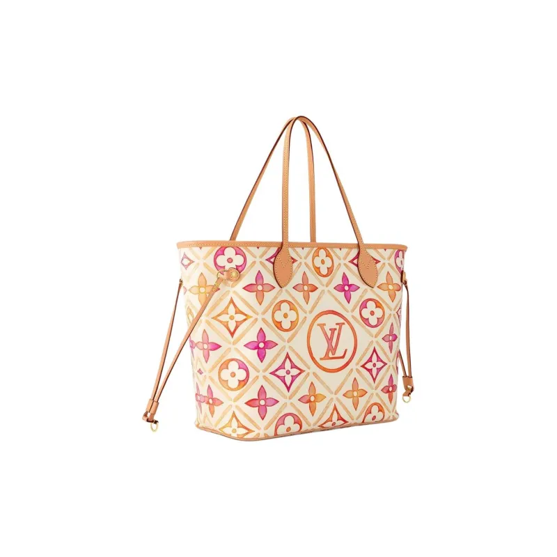 LOUIS VUITTON Neverfull Mm Coral-1