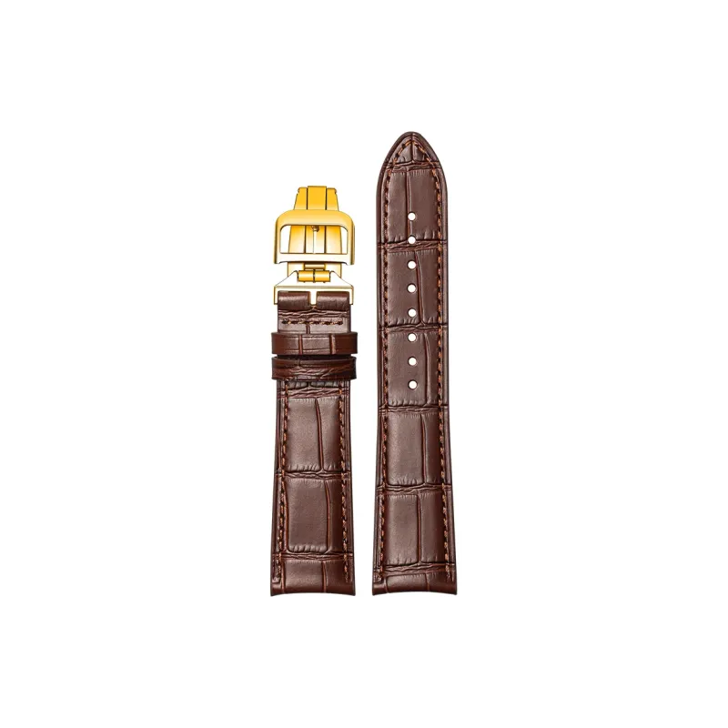 WOALMORN Jaeger Compatibility Watch Band Genuine Leather Material-10
