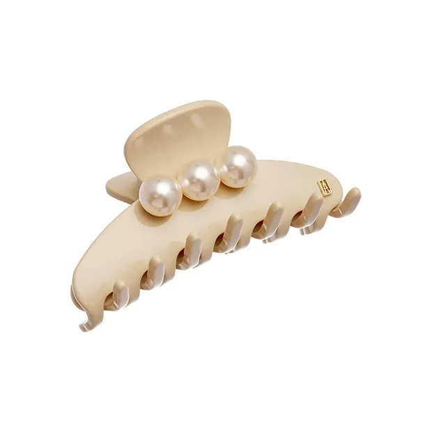 ALEXANDRE DE PARIS Jade Bead Medium Size Claw Clip Hair Accessories Women's-12