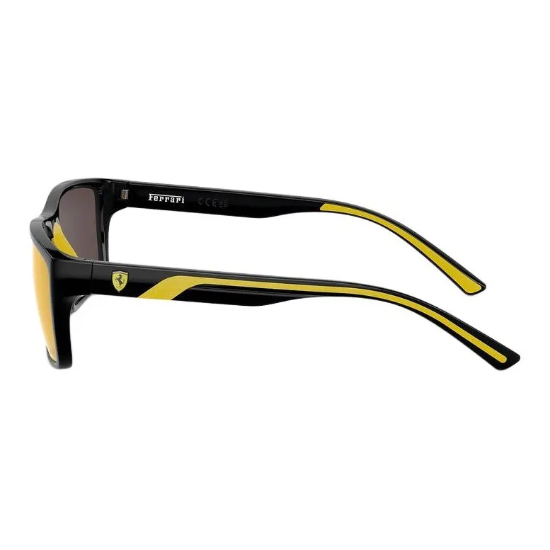 Ferrari Rectangle frame Mirrored Sunglasses-4