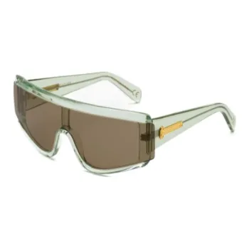 Retrosuperfuture Irregular Shape Sunglasses Unisex Green