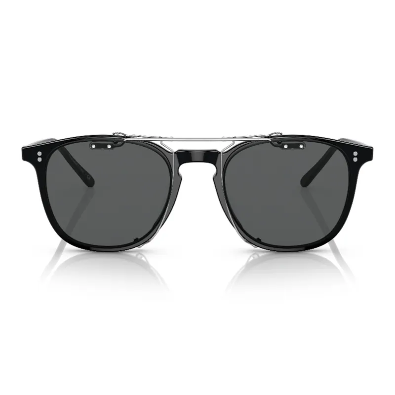 Oliver Peoples Metal Square Sunglasses Men's Black-1
