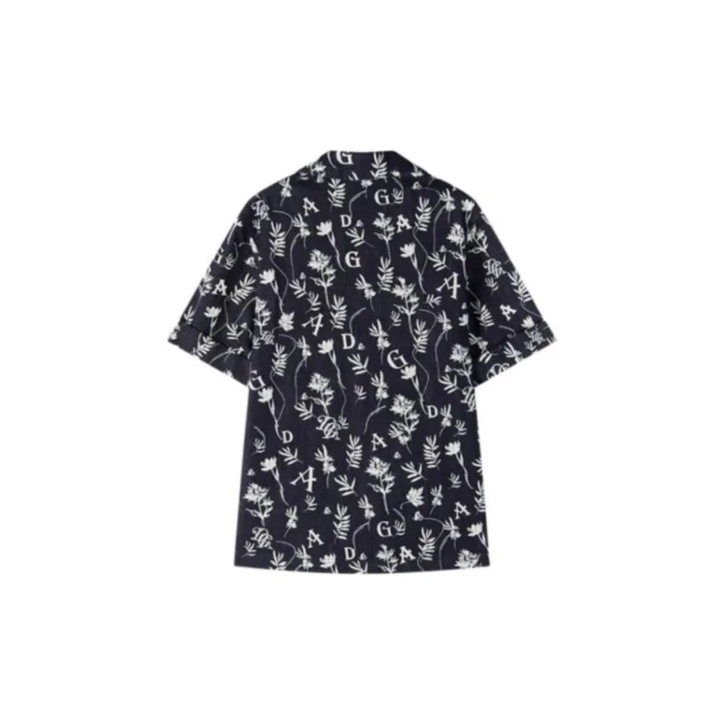 DEGAIA Shirts Men Denim Blue-1