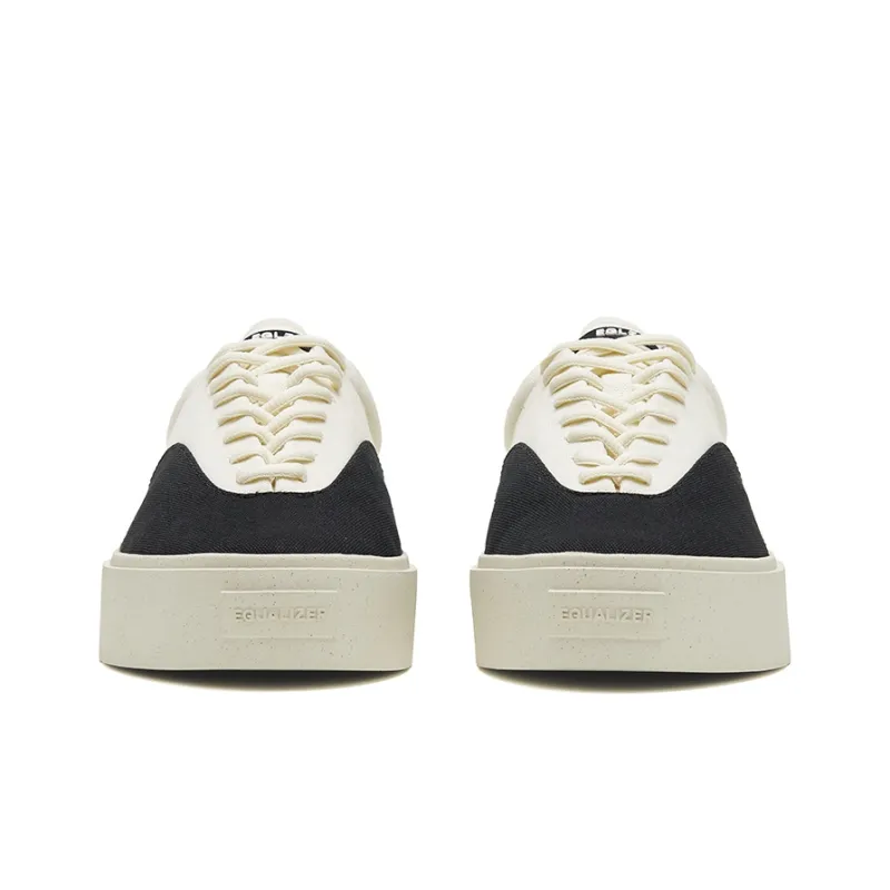EQLZ EQUALIZER Fault 22 LO Low Top Skateboard Shoes Unisex White Black-4