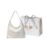 Ecru+Shopping Bag
