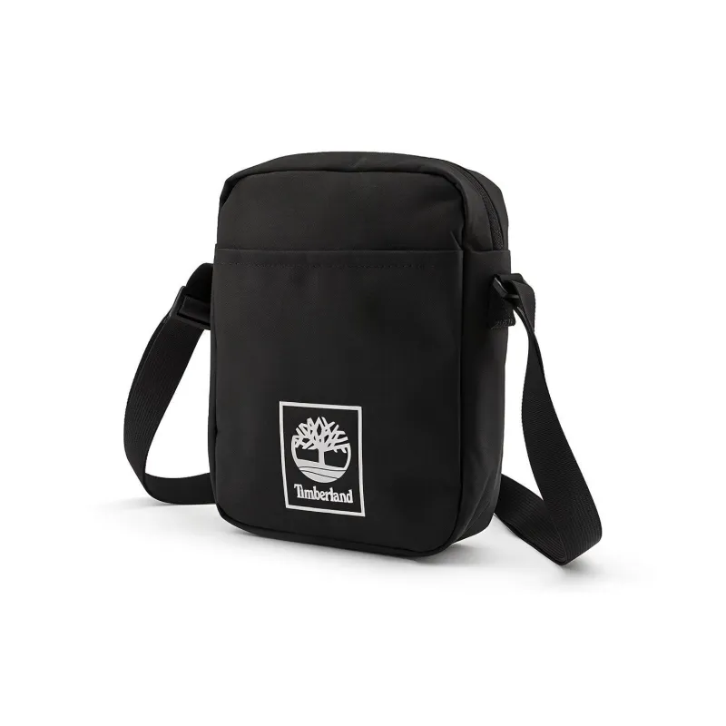 Timberland Polyester Shoulder Bag, Crossbody Bag Regular Unisex Black-2
