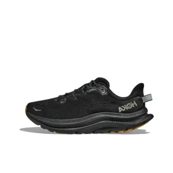 HOKA ONE ONE Cushioned Slip Resistant Low Top Casual Shoes Women's Black