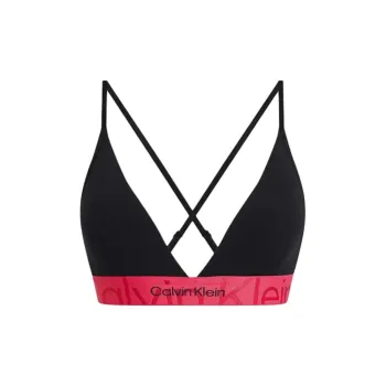 CK/Calvin Klein LGHT LINED TRIANGLE Bra Europe Version Women's Black