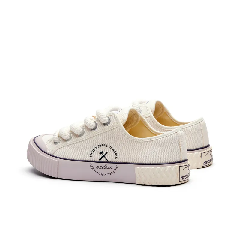 EXCELSIOR Lightweight Hiking Cookie Shoes Low-Top Canvas Shoes Unisex-6