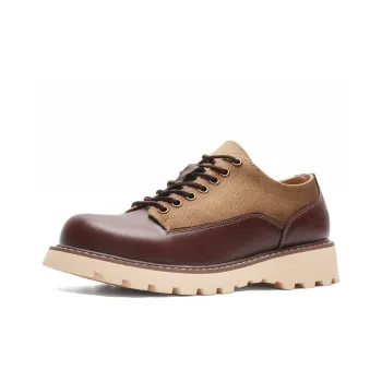 V ZERO FIVE Men's Casual Shoes Men Low Top Yellow, Brown