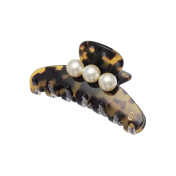 ALEXANDRE DE PARIS Jade Bead Medium Size Claw Clip Hair Accessories Women's-16