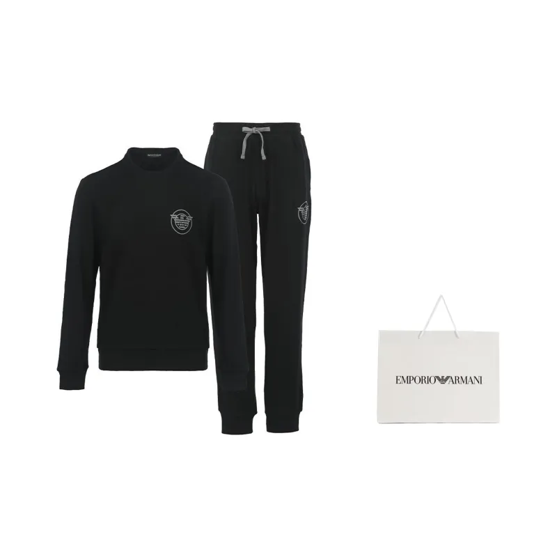 EMPORIO ARMANI FW22 Set Men's Black-5