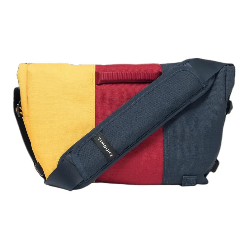 Timbuk2 Recycled Material Messenger Bag Shoulder Bag Crossbody Bag Small Size Unisex Marine Blue & Red & Yellow-2