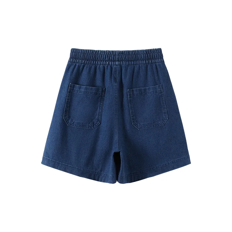 TOUCH SS24 Denim Shorts Women's Dark Blue-1