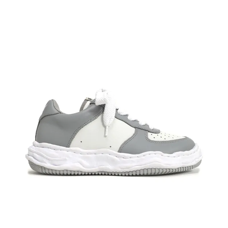 MIHARA YASUHIRO Wayne Low-Top Skateboard Shoes Unisex Gray White-1
