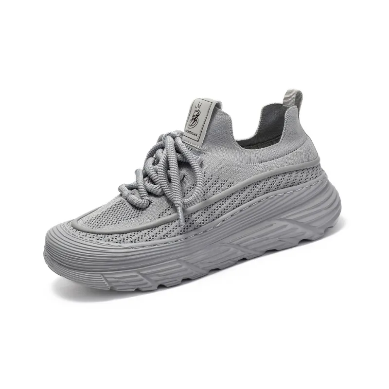 Skate Park Height Increasing Wear-Resistant Low-Top Running Shoes Men's-12