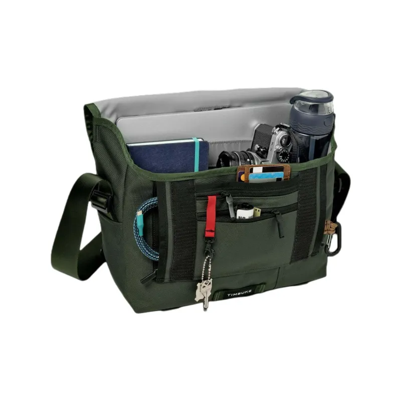 Timbuk2 Recycled Fabric Messenger Bag Shoulder Bag Crossbody Bag Small Size Unisex Military Green-3