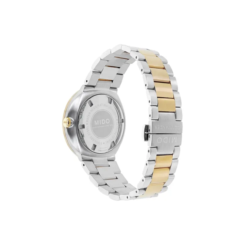 MIDO Commander Automatic Mechanical Movement Unisex Watch 40mm Silver Dial-4