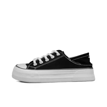WENPU Moisture-Wicking Lightweight Breathable Slip-Resistant Low-Top Canvas Shoes Women's