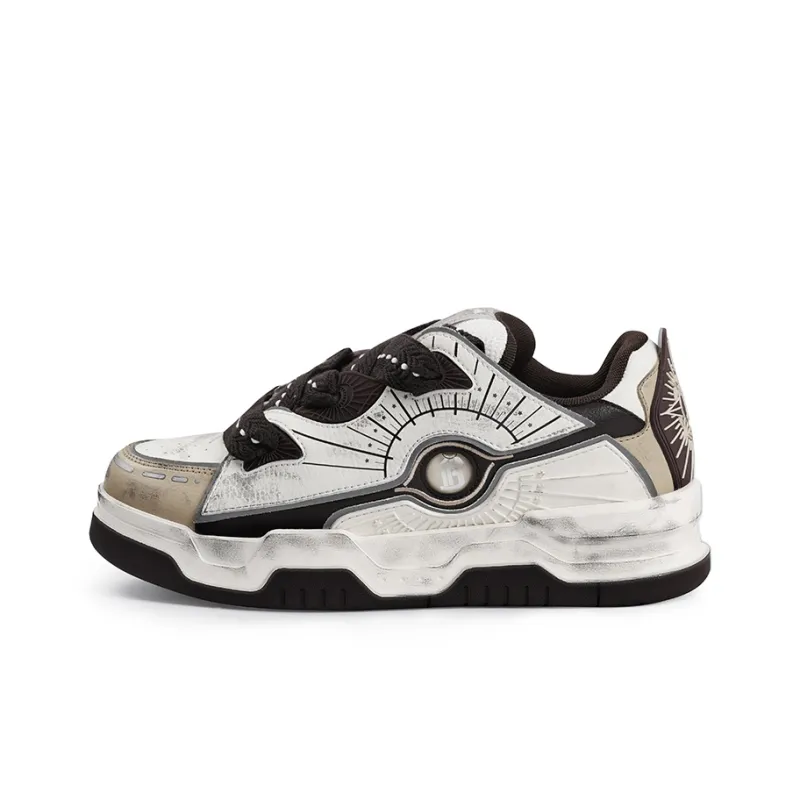 U.T.B Horizon001 Trailblazer Series Skateboard Shoes Unisex Low Top Stratum Color-0