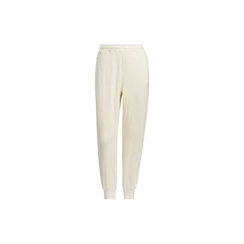 Adidas Knitted Sweatpants Women's Milk White