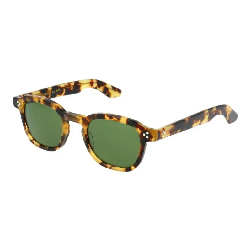 MOSCOT Acetate Round Sunglasses Women's Tortoiseshell-0