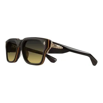 Chrome Hearts Irregular Shape Sunglasses Men's Black